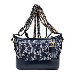 Chanel Gabrielle Hobo Logo Motif Small